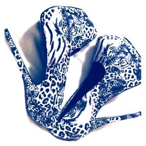 Alba Tiger stiletto pumps